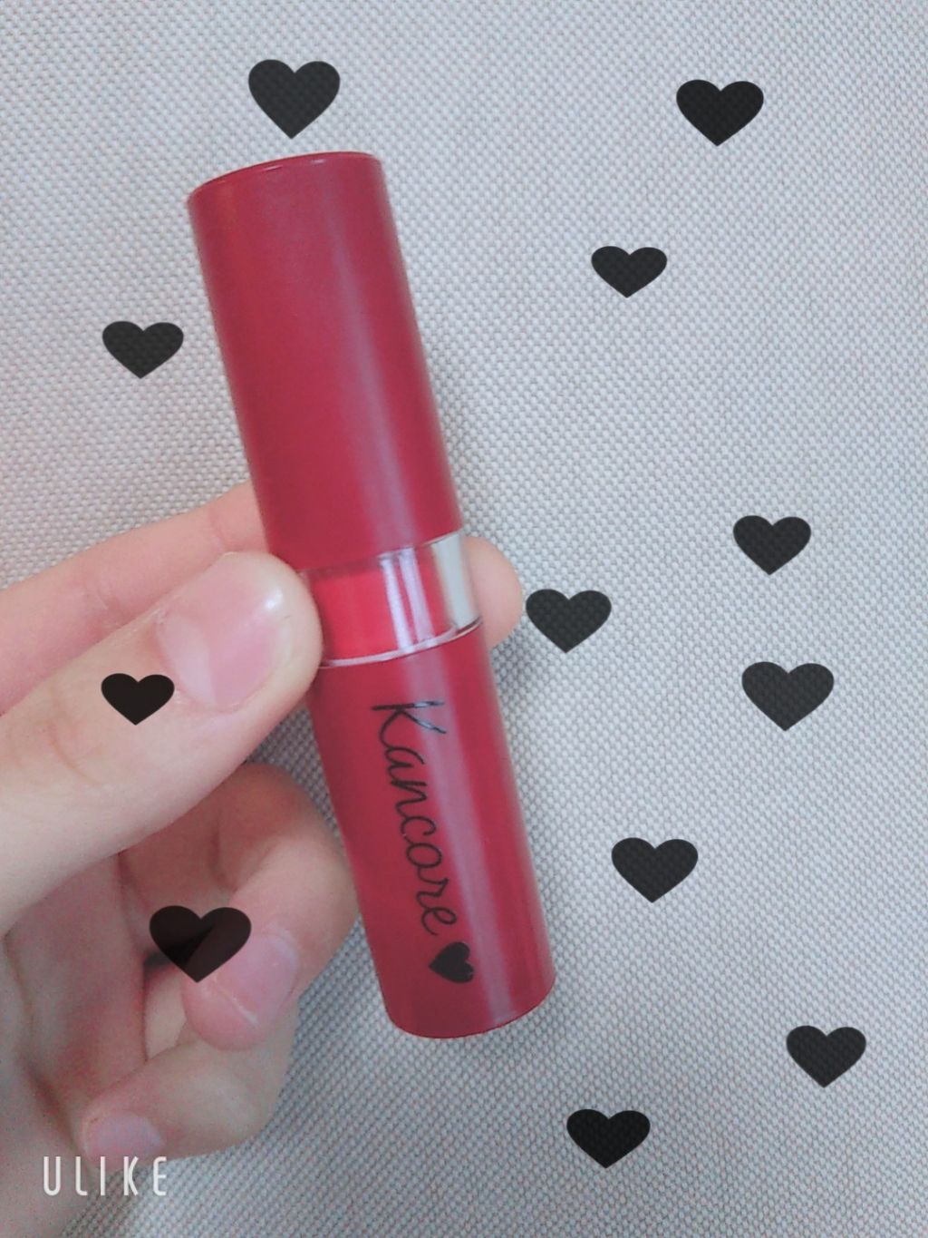 カンコレ マットリップスティック/DAISO/口紅を使ったクチコミ（1枚目）