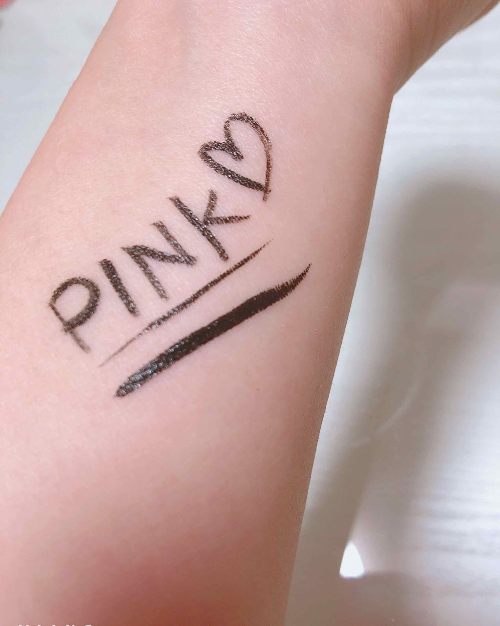 UR GLAM　LIQUID EYELINER/U R GLAM/リキッドアイライナーを使ったクチコミ（2枚目）