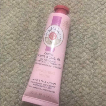 ジンジャールージュパフューム ハンドクリーム/ロジェ・ガレ/ハンドクリームを使ったクチコミ(1枚目)