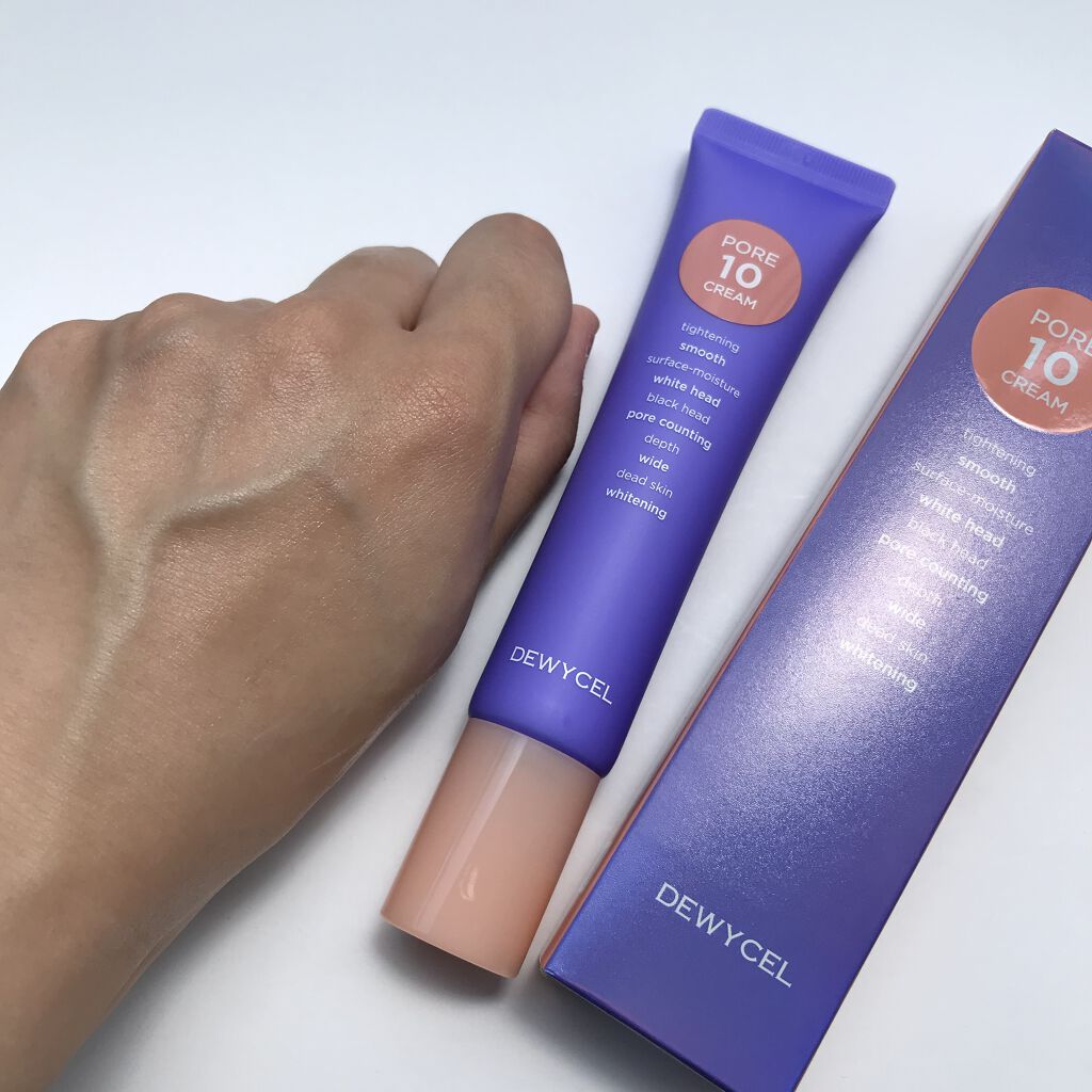 ポアーテンクリーム/DEWYCEL/化粧下地を使ったクチコミ（2枚目）