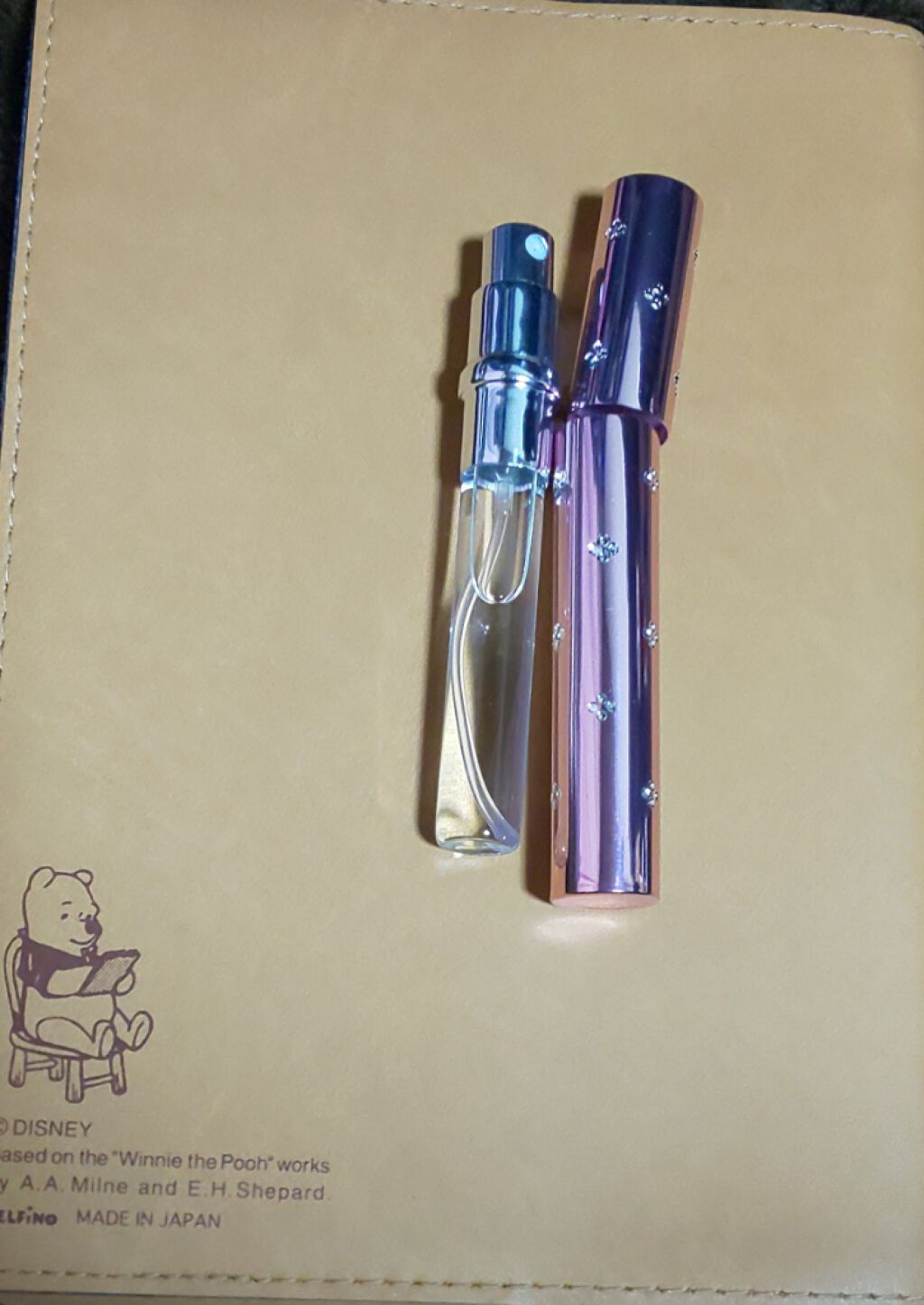 フラワーストーン付 香水スプレー容器/DAISO/その他化粧小物を使ったクチコミ(3枚目)