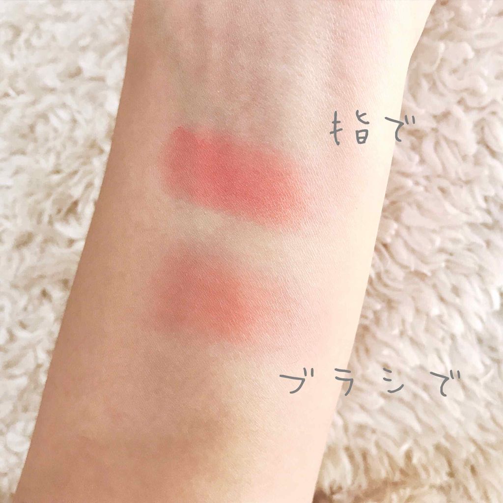 ナチュラル チークN/CEZANNE/パウダーチークを使ったクチコミ（3枚目）