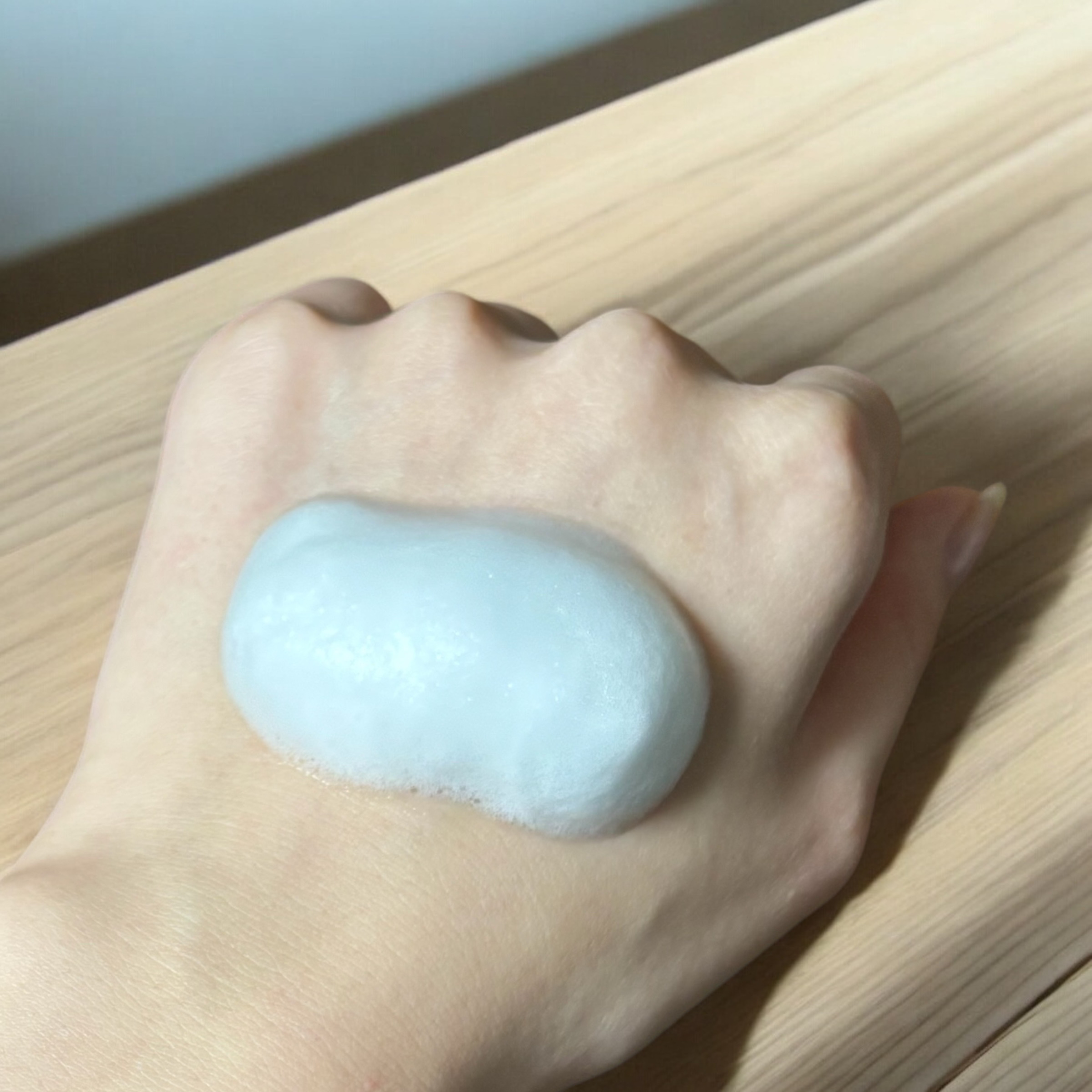 うるおい泡洗顔フォーム/matsukiyo/泡洗顔を使ったクチコミ（2枚目）