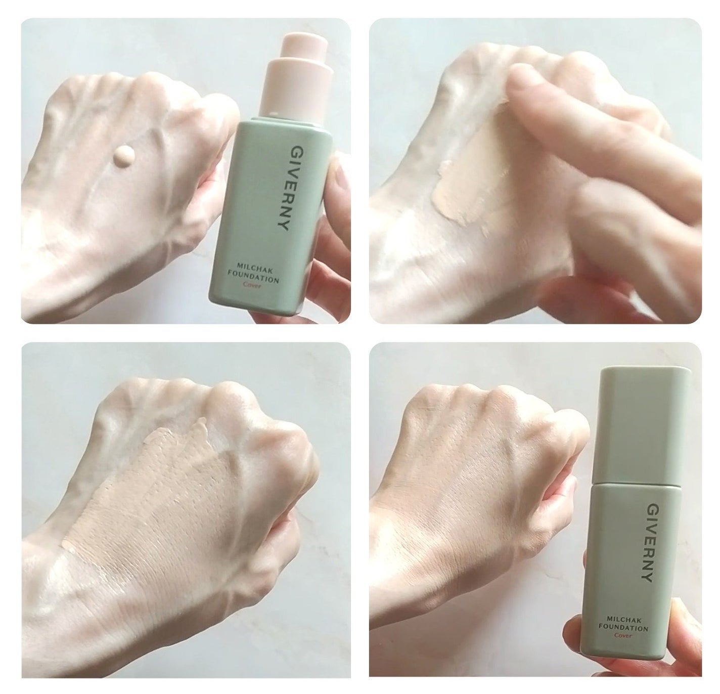 ジヴェルニー 密着カバーファンデーション/GIVERNY/リキッドファンデーションを使ったクチコミ(3枚目)
