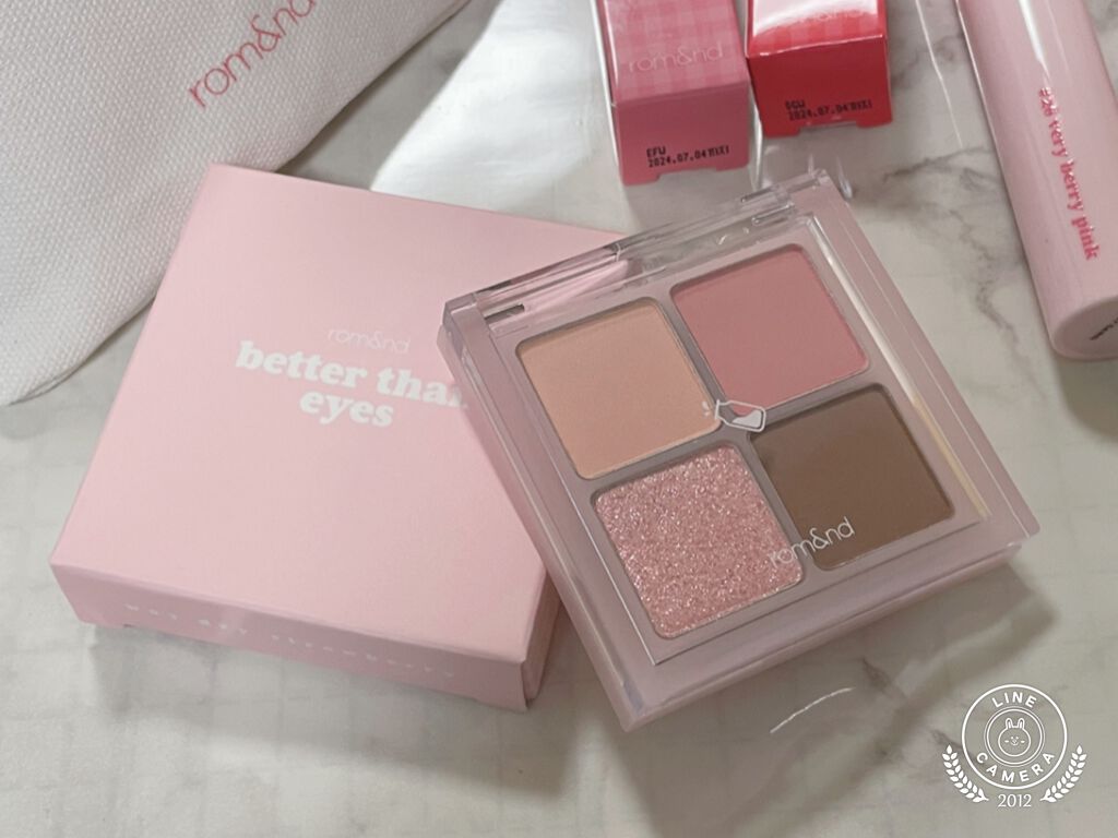 ジューシーラスティングティント/rom&nd/リップティントを使ったクチコミ（2枚目）