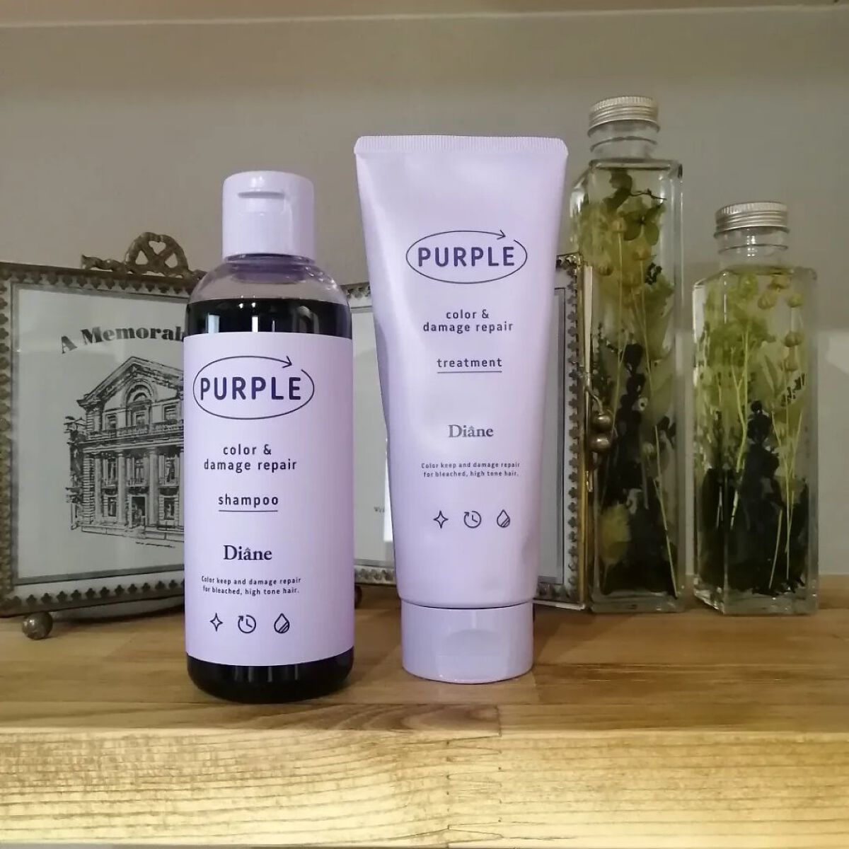 カラーシャンプー＆トリートメント/ダイアン/市販シャンプーを使ったクチコミ（1枚目）