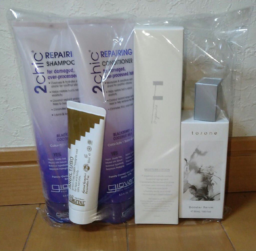 ジョヴァンニ 2chic ダメージ シャンプー/コンディショナー/giovanni/市販シャンプーを使ったクチコミ(1枚目)