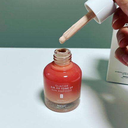 ピルソ グラシアエアフィットトーンアップサンアンプル SPF50 PA+++/feelxo/化粧下地を使ったクチコミ(2枚目)