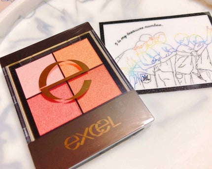 リアルクローズシャドウ/excel/アイシャドウパレットを使ったクチコミ(2枚目)