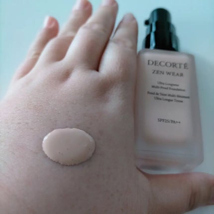 ゼン ウェア フルイド/DECORTÉ/リキッドファンデーションを使ったクチコミ(3枚目)