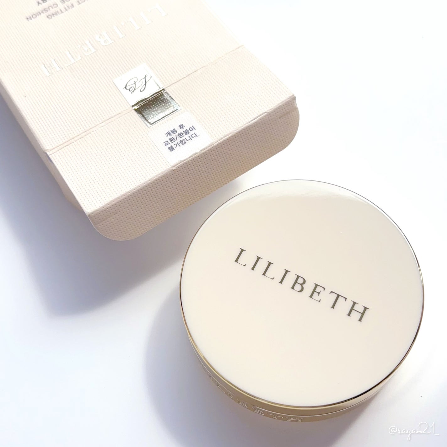 パーフェクティングフィッティング フルカバレッジクッション/LILIBETH/クッションファンデーションを使ったクチコミ(1枚目)