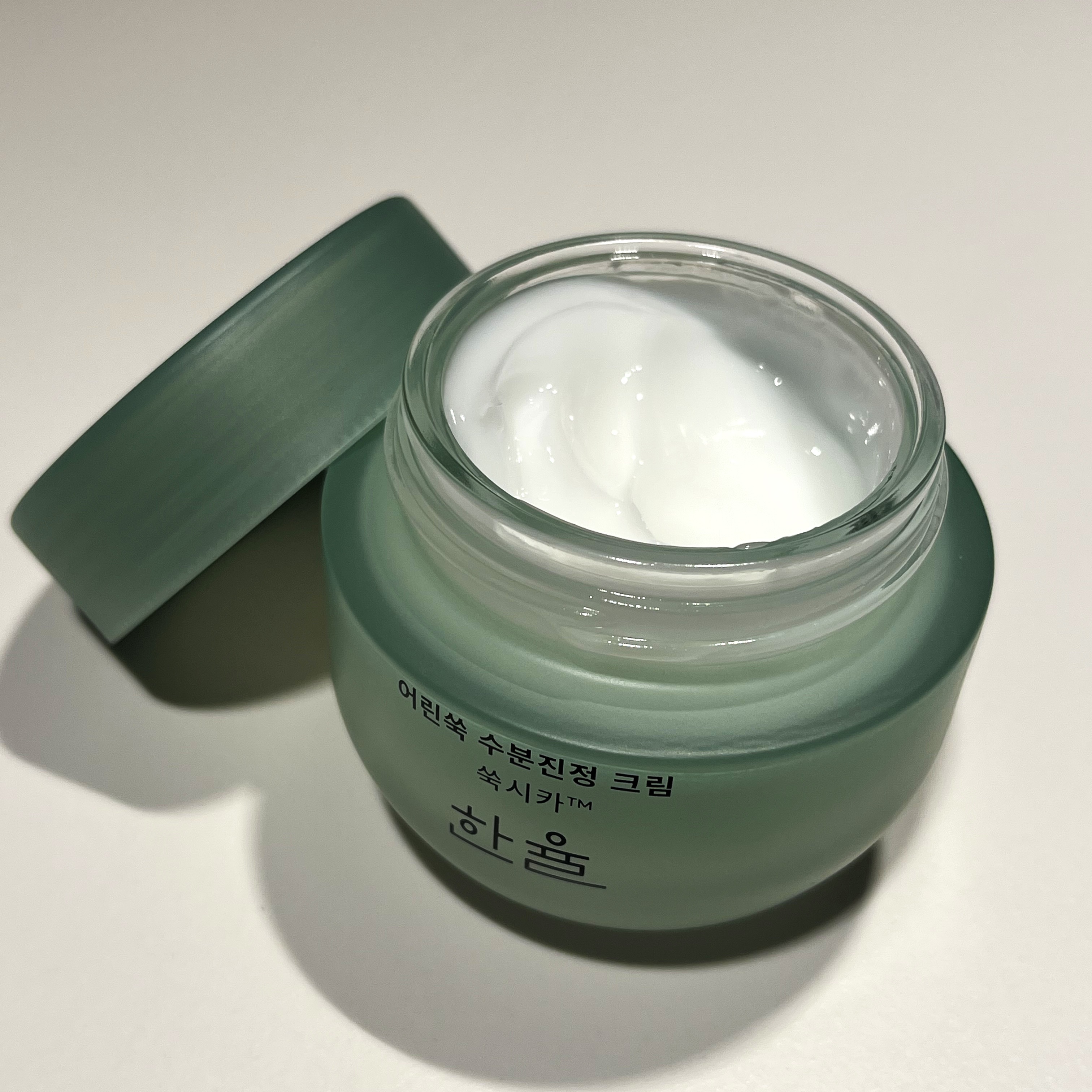 ピュアアルテミシア カーミングウォータークリーム/HANYUL(ハンユル)/フェイスクリームを使ったクチコミ（2枚目）