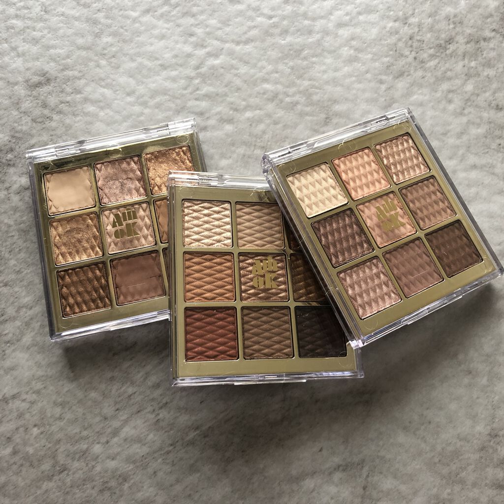 ソフトクレイビームアイシャドウパレット/AMIOK/ジェル・クリームアイシャドウを使ったクチコミ（3枚目）