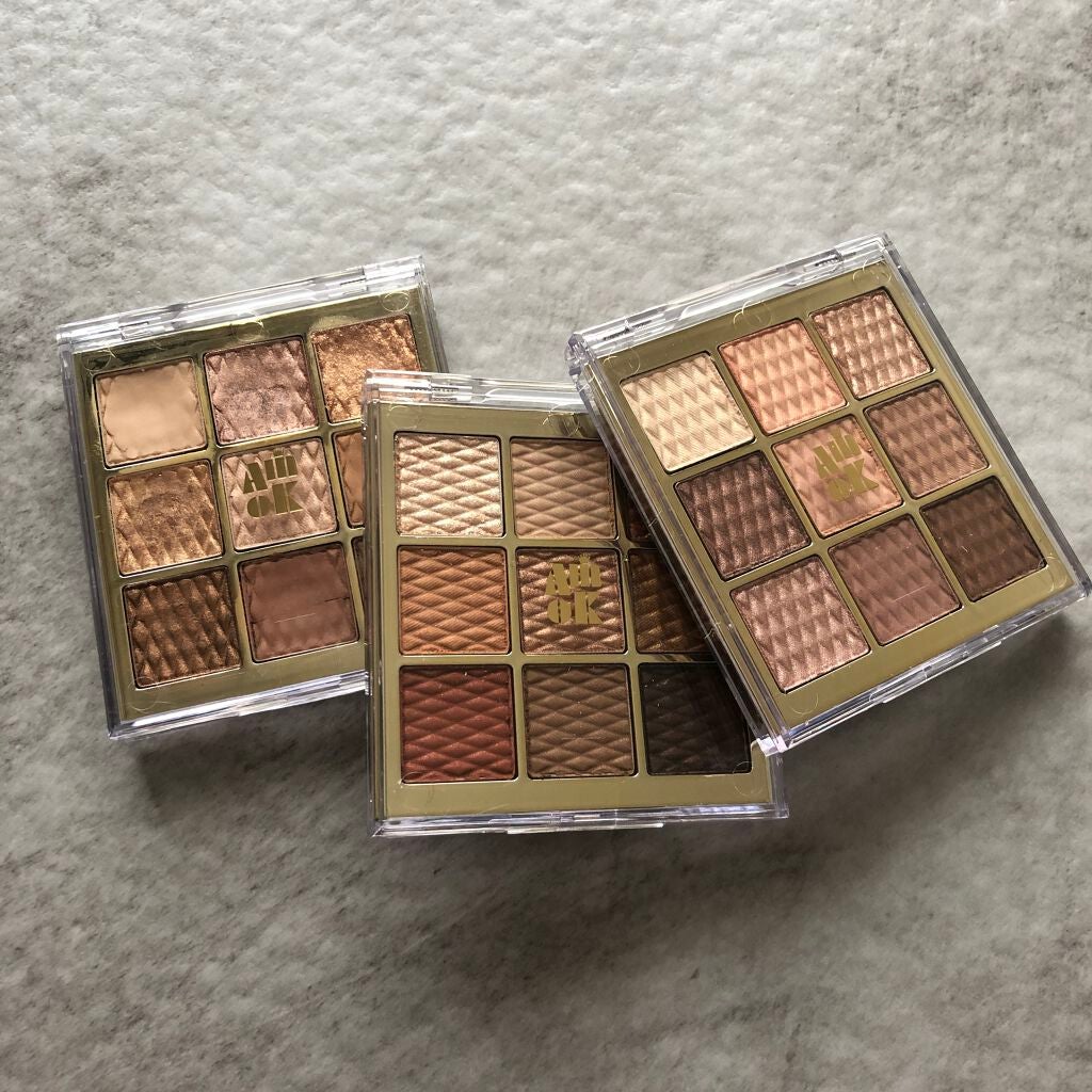 ソフトクレイビームアイシャドウパレット/AMIOK/ジェル・クリームアイシャドウを使ったクチコミ(3枚目)