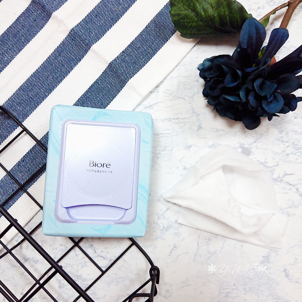 クリアふきとりシート/ビオレ/クレンジングシートを使ったクチコミ(1枚目)