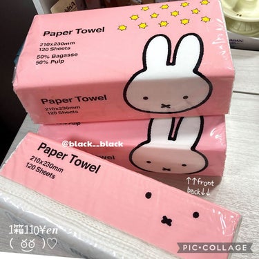 Paper  Towel  ミッフィー/DAISO/その他を使ったクチコミ（2枚目）