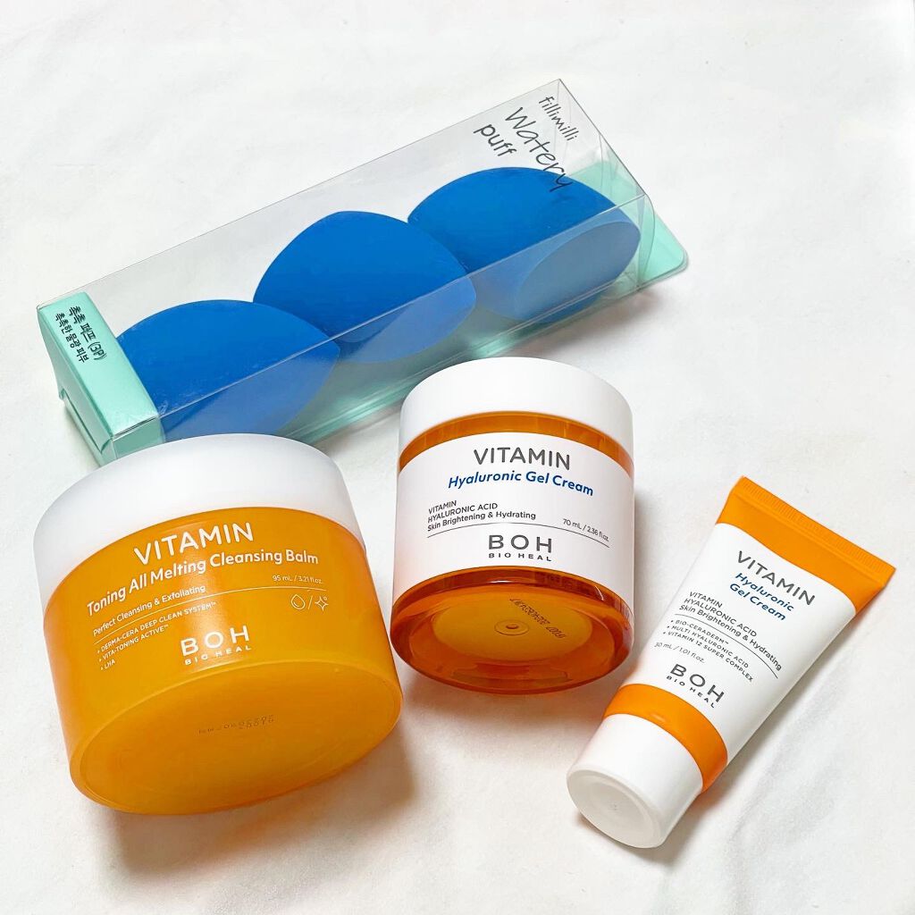 ビタミン ヒアルロニック ジェルクリーム/BIOHEAL BOH/オールインワン化粧品を使ったクチコミ（1枚目）