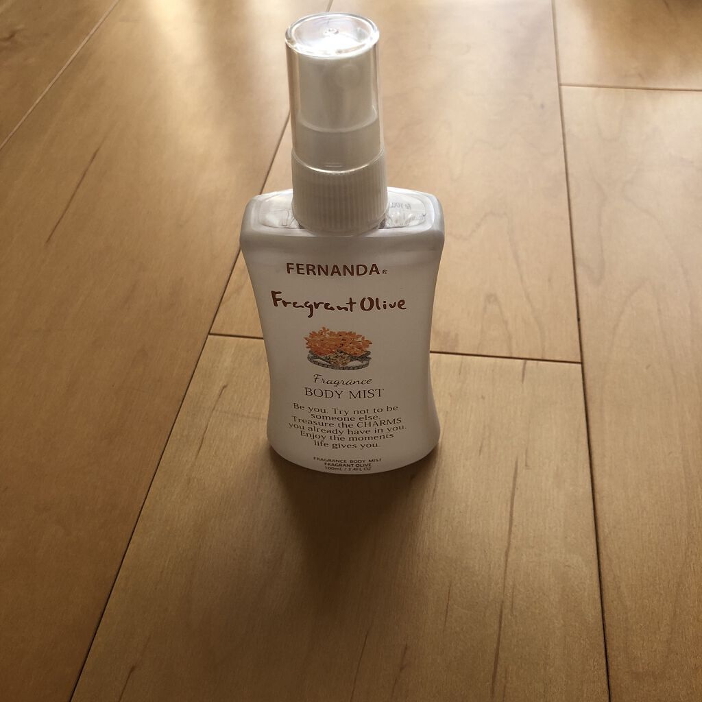 フレグランスボディミスト(フレグラントオリーブ)/フェルナンダ/香水(レディース)を使ったクチコミ（3枚目）