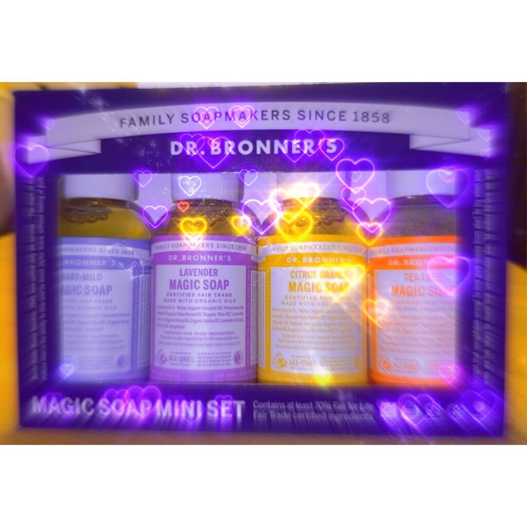 マジックソープ シトラスオレンジ/ドクターブロナー/ボディソープを使ったクチコミ(1枚目)