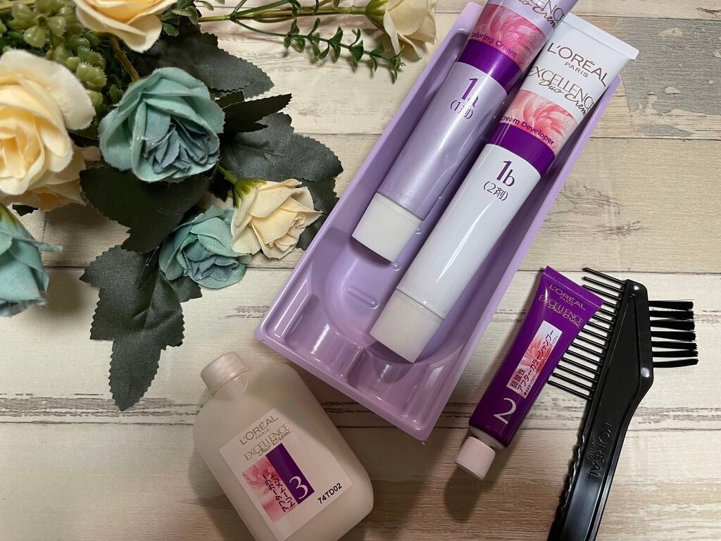 エクセランス R クリームタイプ /ロレアル パリ/ヘアカラーを使ったクチコミ(3枚目)