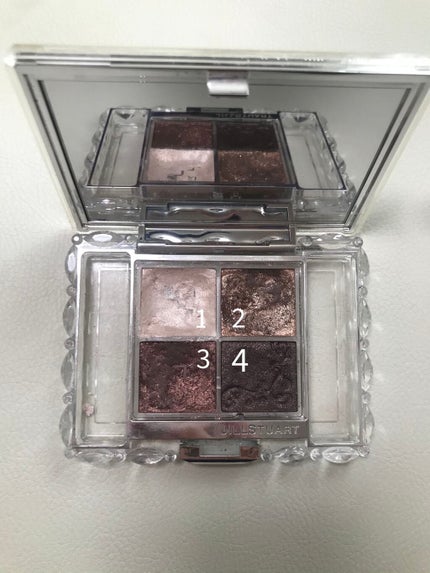 シマークチュールアイズ/JILL STUART/アイシャドウパレットを使ったクチコミ(4枚目)