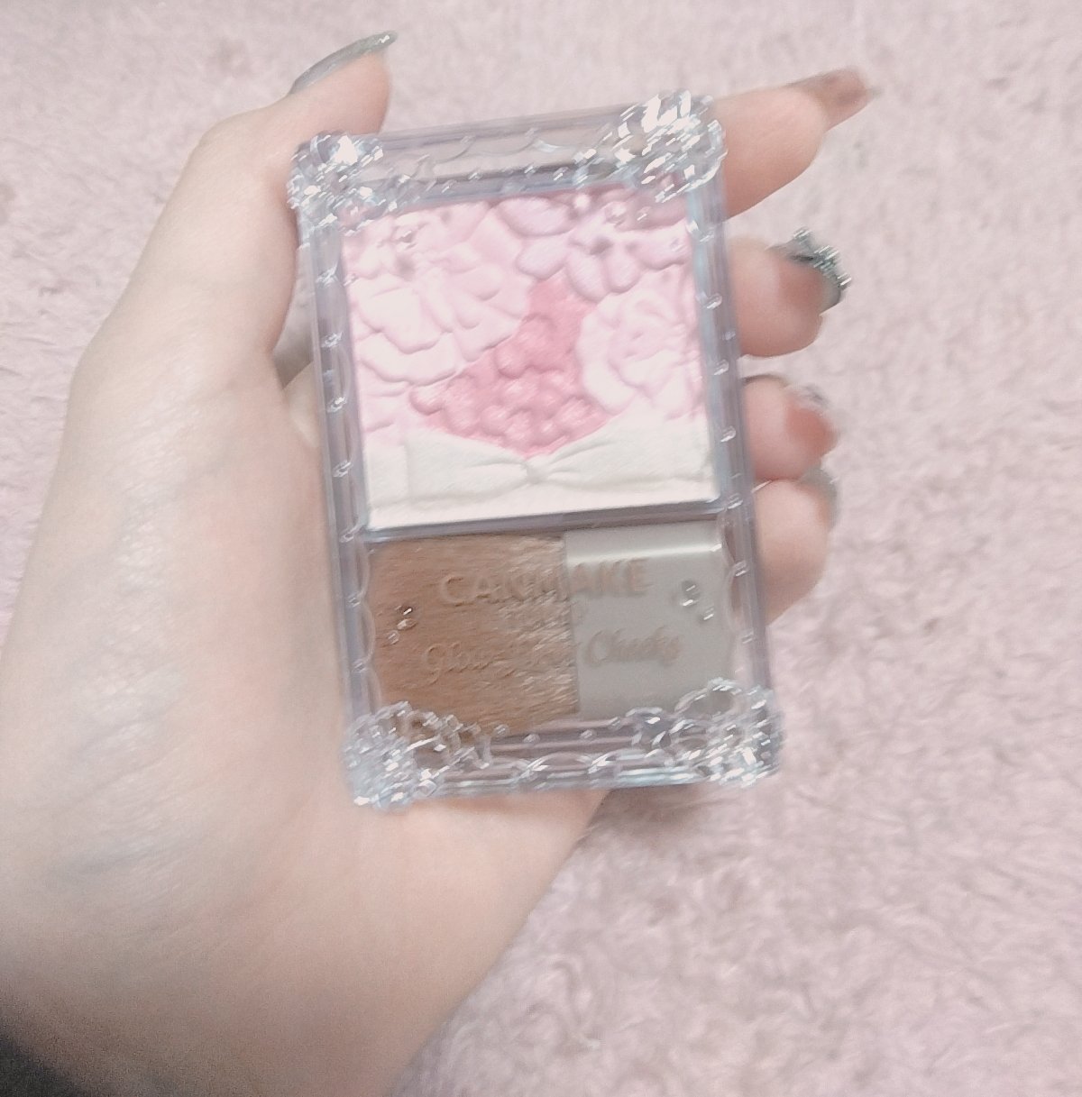 グロウフルールチークス/キャンメイク/パウダーチークを使ったクチコミ（3枚目）