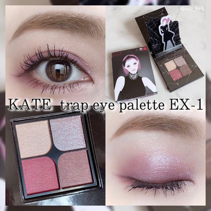 トラップアイパレット/KATE/アイシャドウパレットを使ったクチコミ(2枚目)