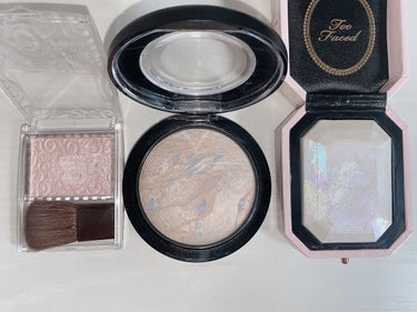 ダイヤモンドライト マルチユース ハイライター/Too Faced/パウダーハイライトを使ったクチコミ（2枚目）