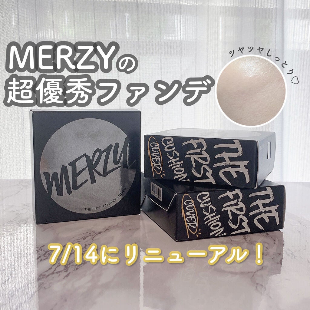 THE FIRST CUSHION COVER/MERZY/クッションファンデーションを使ったクチコミ(1枚目)