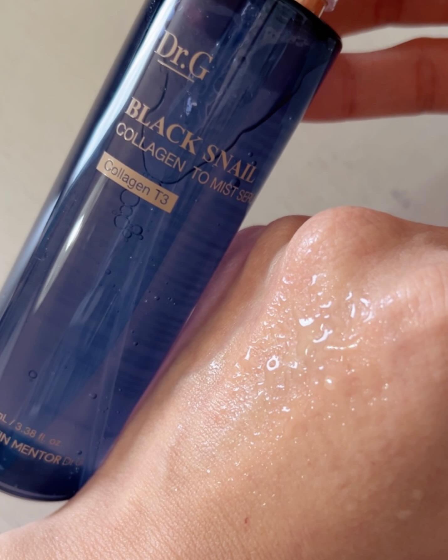 ドクタージー ブラックスネイル コラーゲンミスト/Dr.G/ミスト状化粧水を使ったクチコミ（3枚目）