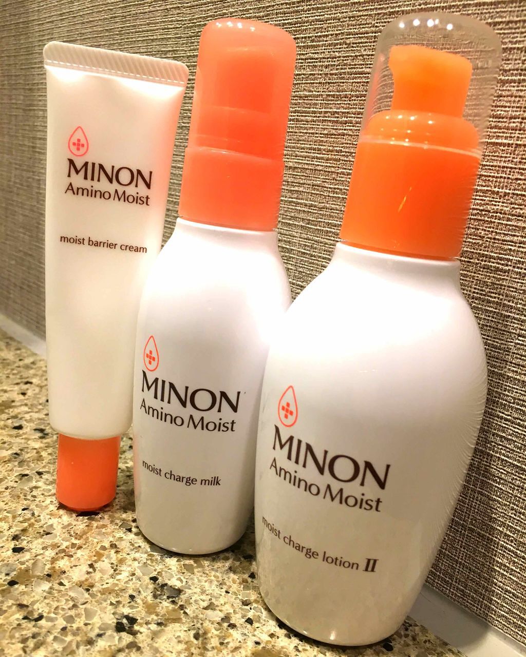 アミノモイスト モイストバリア クリーム/ミノン/フェイスクリームを使ったクチコミ（1枚目）
