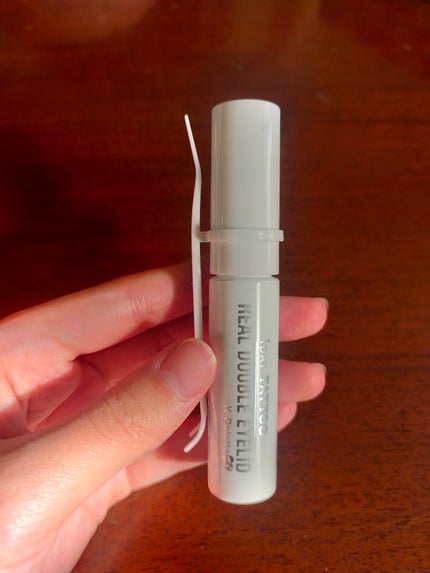 リアルダブルアイリッド/K-パレット/二重まぶた用アイテムを使ったクチコミ(2枚目)