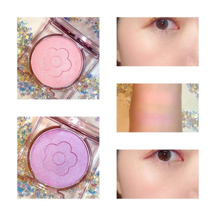 デイジードール パウダー ブラッシュ ブルーム/DAISY DOLL by MARY QUANT/パウダーチークを使ったクチコミ(2枚目)