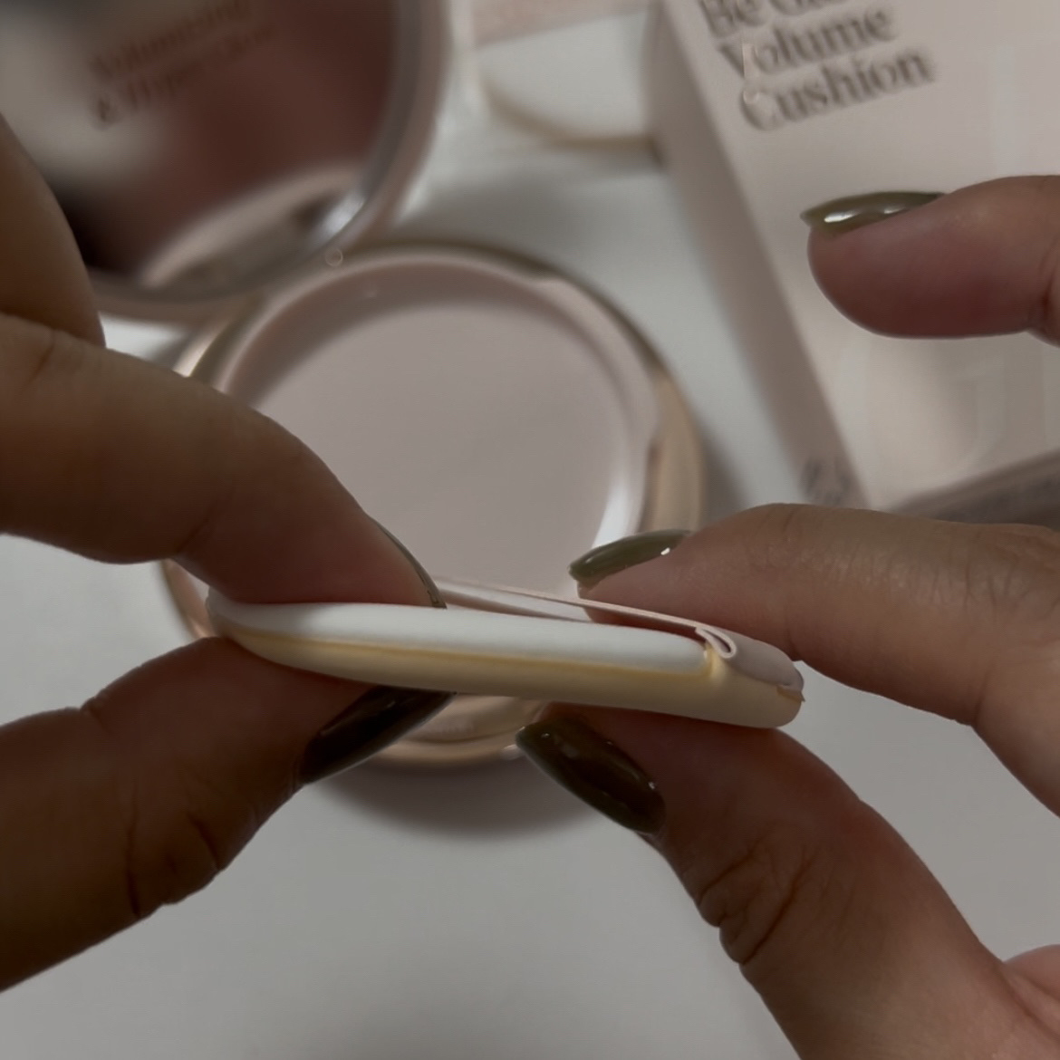 エスポア ビーグロー ボリュームクッション/espoir/クッションファンデーションを使ったクチコミ（3枚目）