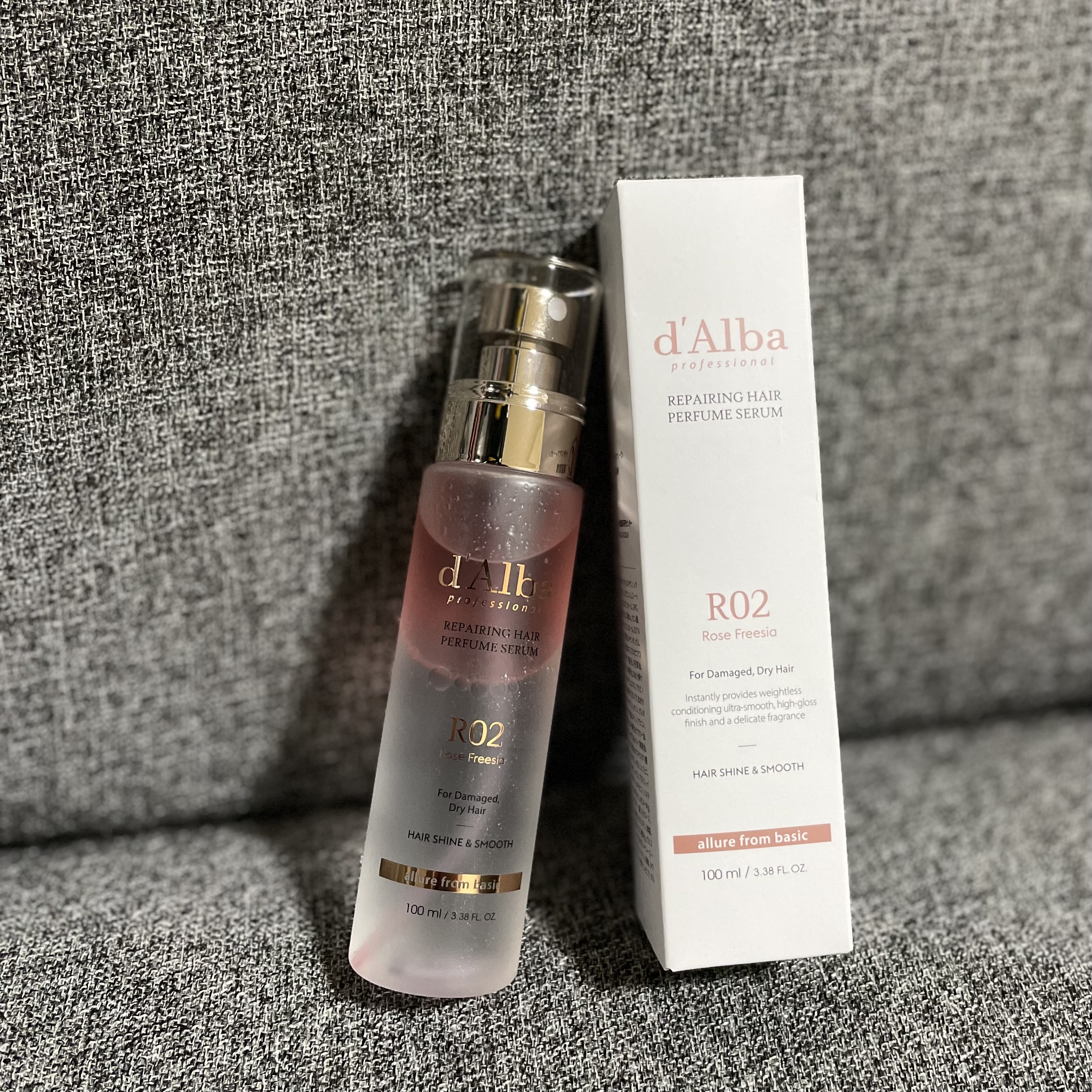 プロフェッショナルリペアリングヘアパヒュームセラム/ダルバ/ヘアミストを使ったクチコミ（1枚目）