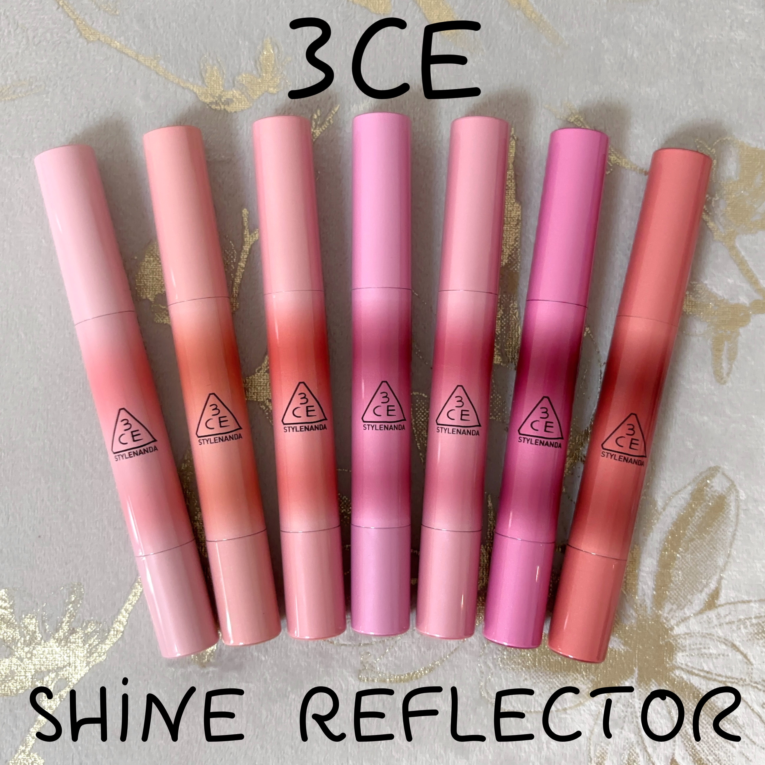 3CE シャインリフレクター/3CE/口紅を使ったクチコミ（1枚目）