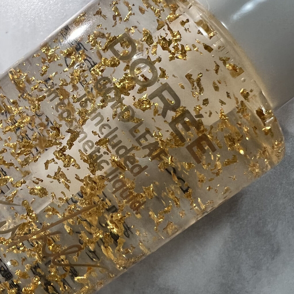 金箔とお酒のジェル/DORÉE/化粧水を使ったクチコミ（3枚目）