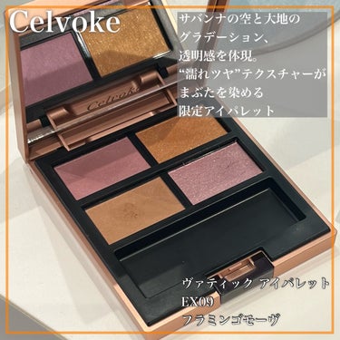 ヴァティック アイパレット/Celvoke/パウダーアイシャドウを使ったクチコミ（2枚目）