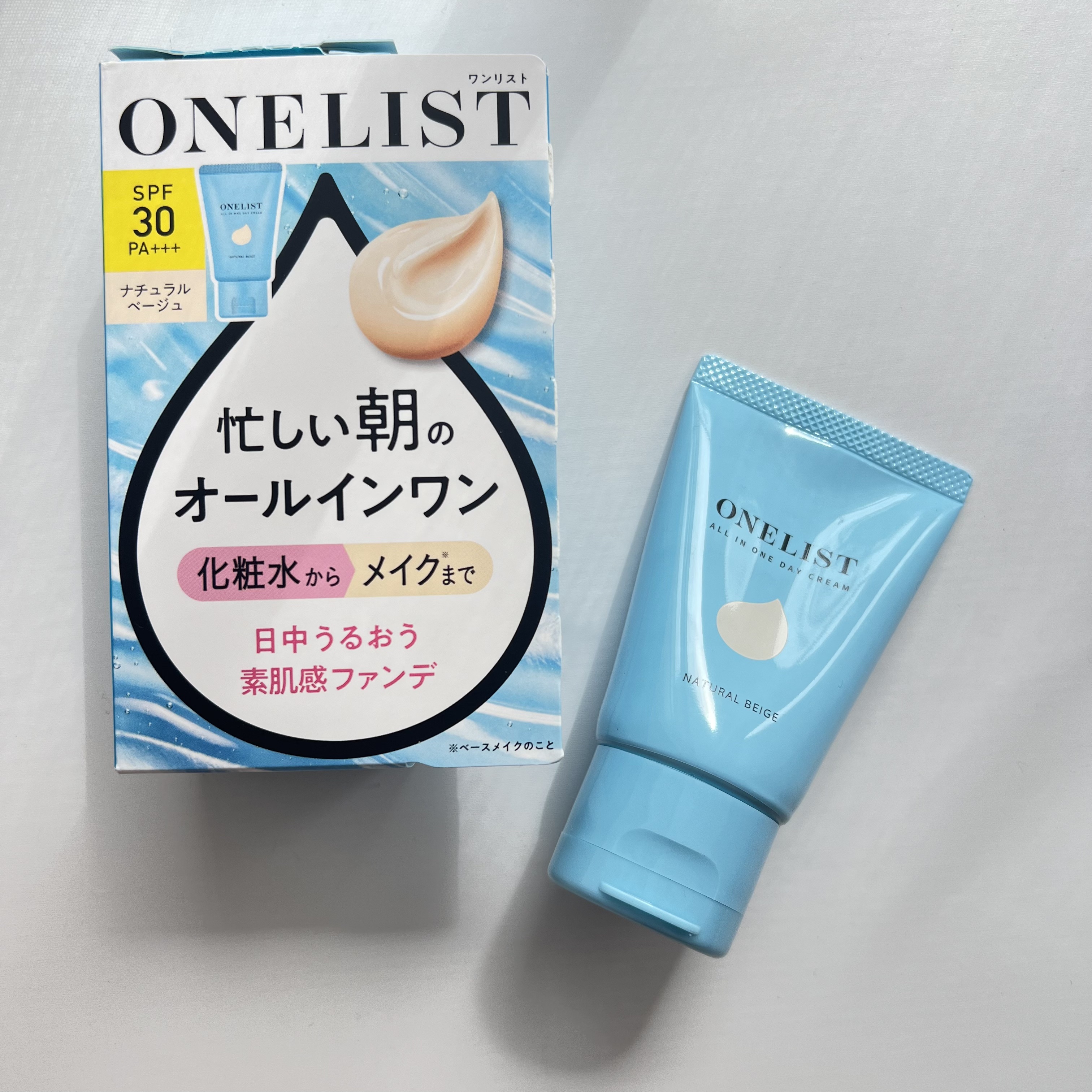 ワンリスト オールインワン デイクリーム/ナリスアップ/オールインワン化粧品を使ったクチコミ（2枚目）