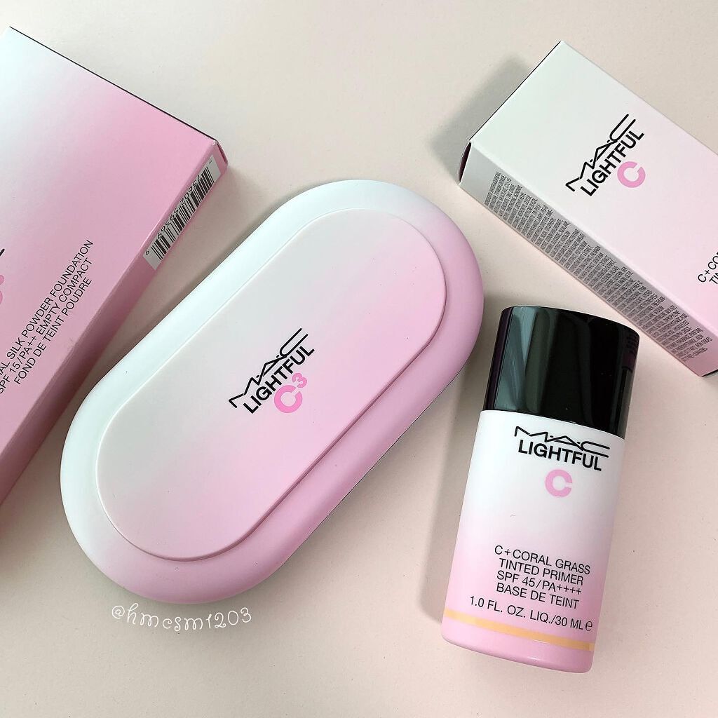 ライトフル C３ ナチュラル シルク パウダーファンデーション/M・A・C/パウダーファンデーションを使ったクチコミ（1枚目）