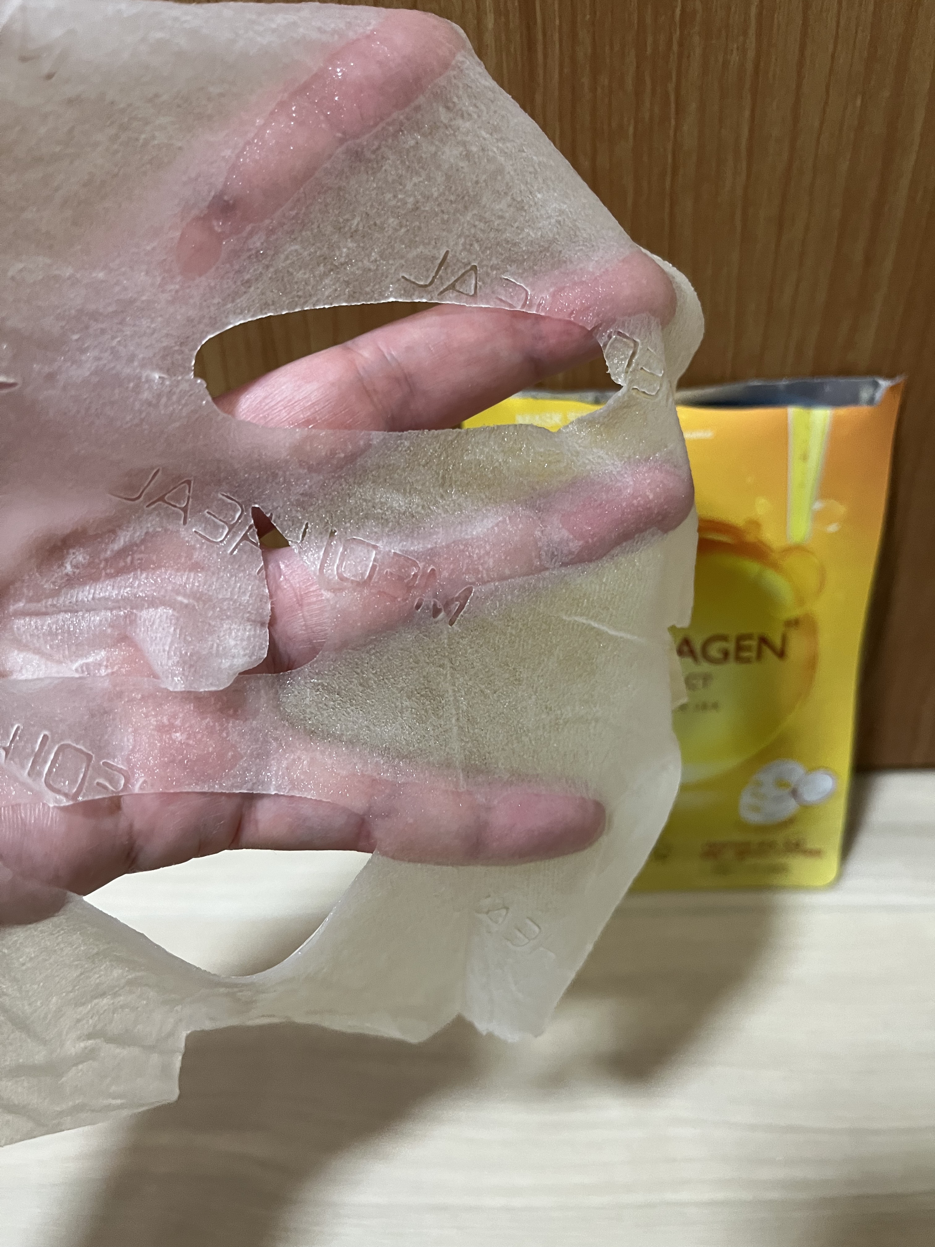 コラーゲンインパクトアンプルマスクJEX/MEDIHEAL/シートマスク・パックを使ったクチコミ（3枚目）