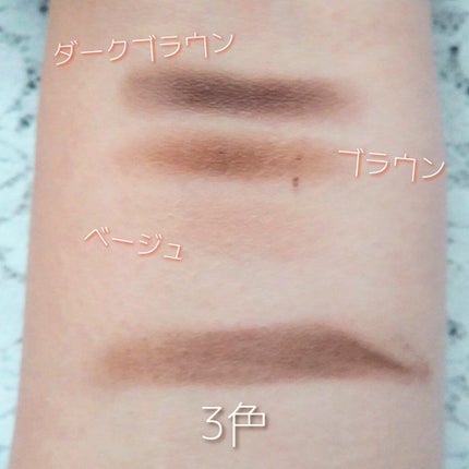 ヴィセ リシェ アイブロウパウダー/Visée/パウダーアイブロウを使ったクチコミ(2枚目)