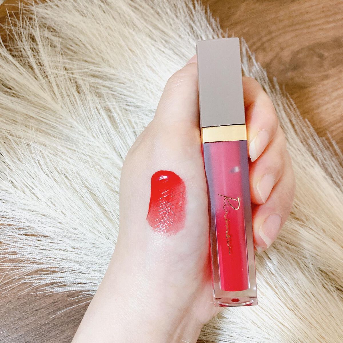 ミューテッドシアーティント/Ririmew/リップティントを使ったクチコミ(4枚目)