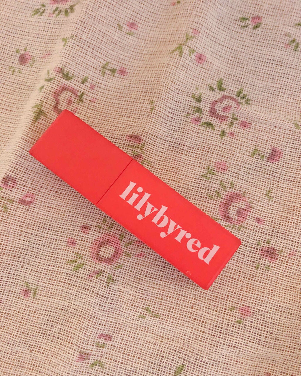 ブラッディライアー コーティングティント/lilybyred/リップティントを使ったクチコミ(1枚目)