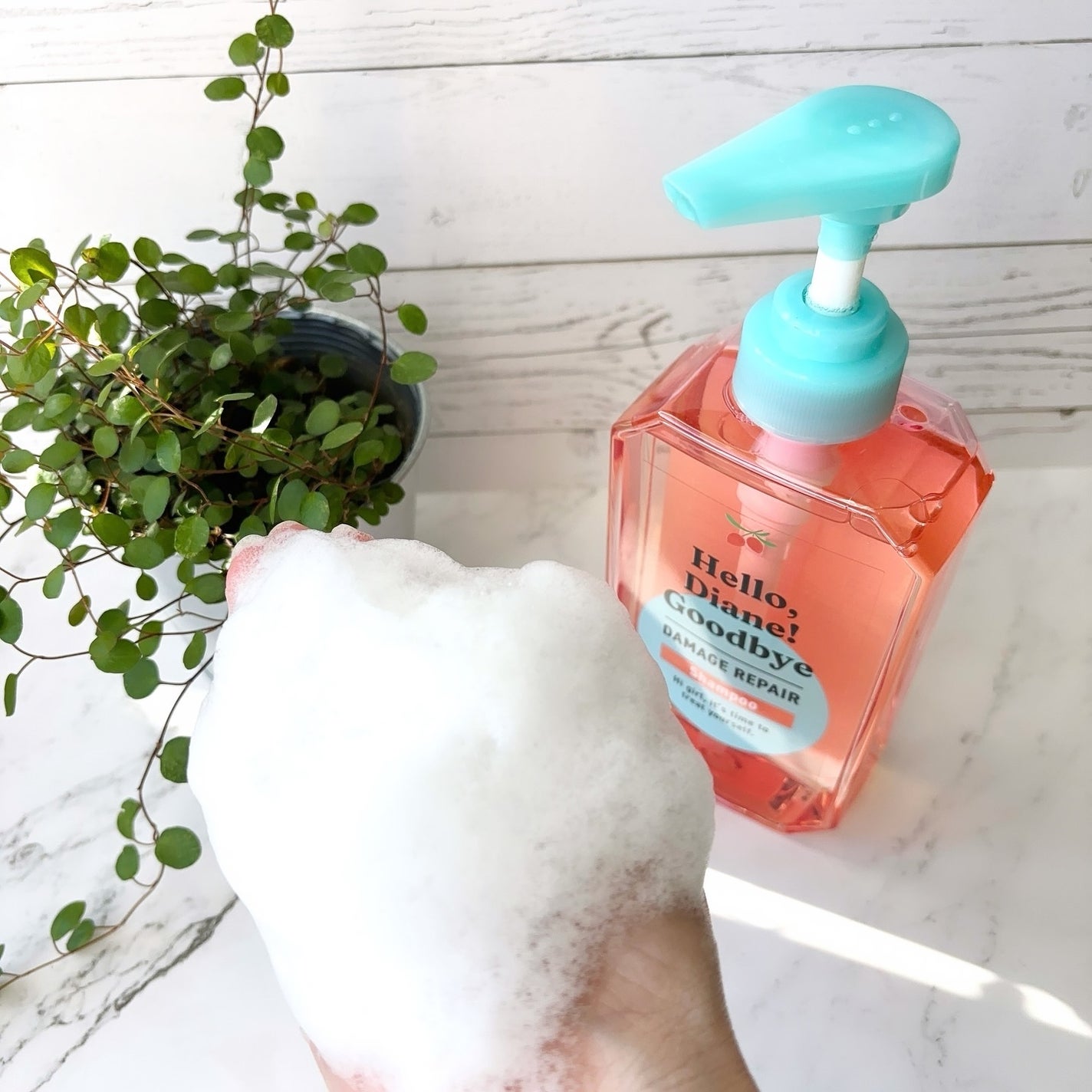 popo☆フォロバ on LIPS 「🌿ダイアンハローダイアングッバイダメージリペアシャンプー/トリ..」(4枚目)