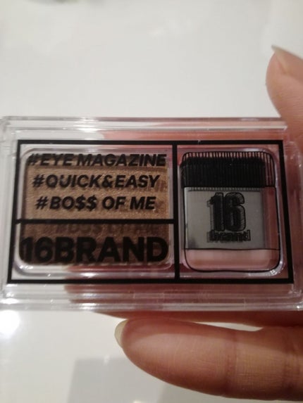 16 EYE MAGAZINE/16BRAND/アイシャドウパレットを使ったクチコミ(1枚目)