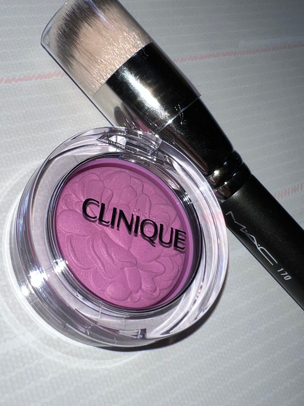 #170 シンセティック ラウンド スラント ブラシ/M・A・C/メイクブラシを使ったクチコミ(1枚目)