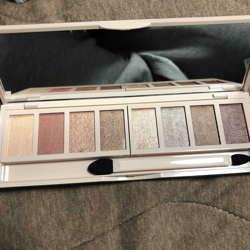 グラマラスヌード アイパレット (クリスマスコフレ 2017)/Visée/メイクアップキットを使ったクチコミ(2枚目)