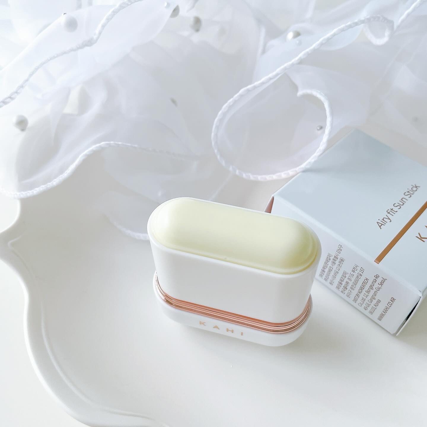 エアリーフィットサンスティック/KAHI/日焼け止めスティックを使ったクチコミ（2枚目）