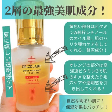 エンリッチ メディカリフト デュオセラム/ドクターシーラボⓇ/美容液を使ったクチコミ(3枚目)